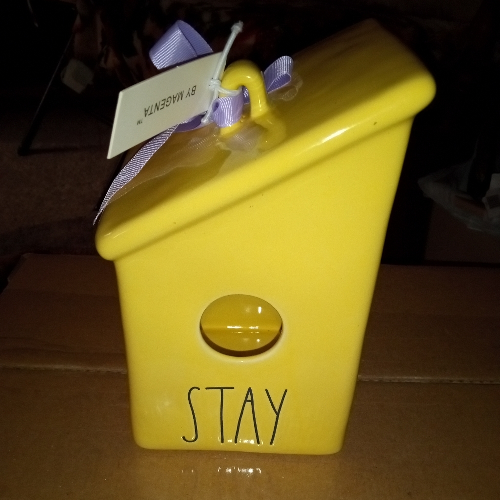 Rae Dunn Stay Birdhouses